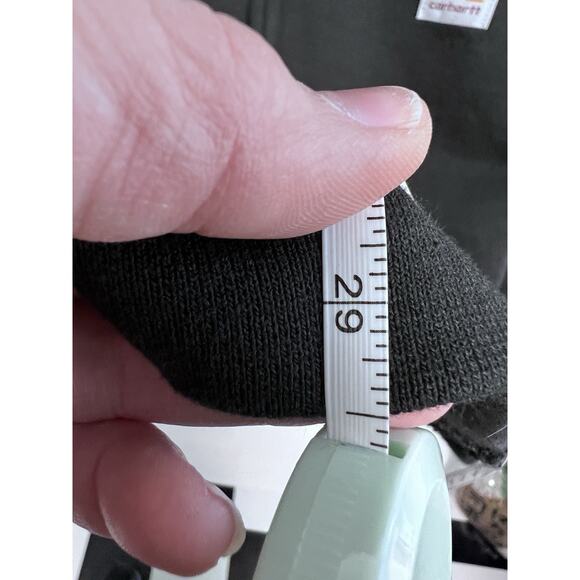 Carhartt Jacket Full Zip Hoodie Military Large Loose Fit Utility Black Soldier - Picture 8 of 9